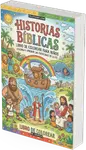portada de un libro de historias biblicas para colorear, libro digital para imprimir